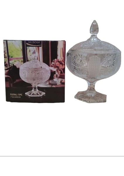 Cam Draje Şekerlik Ayaklı -PAK-410