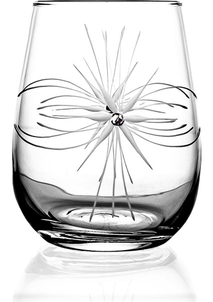 Medusa 6 Parça Su ve Meşrubat Kesme Bardak Seti Mira desenli modelleri