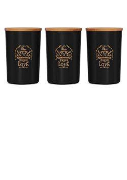 Elegant 3'lü 3 No Saklama Seti 24X14 -İSR-5751