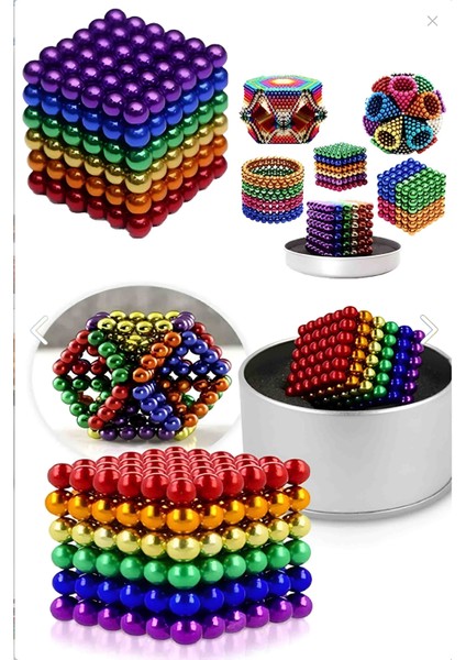 Neocube Manyetik Boncuk 216 Parça – 5mm Renkli Neodyum Metal Küp Puzzle Oyuncak, Zeka Geliştirici Eğitici LEGO Tarzı Magnet Set, Metal Kutulu indirimleri