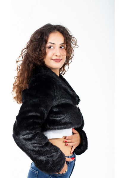 Broşlu Taşlı Kürk Abiye Etol Bolero modelleri