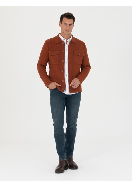 Erkek Koyu Mavi Slim Fit Jean Pantolon 50273532-DN0023