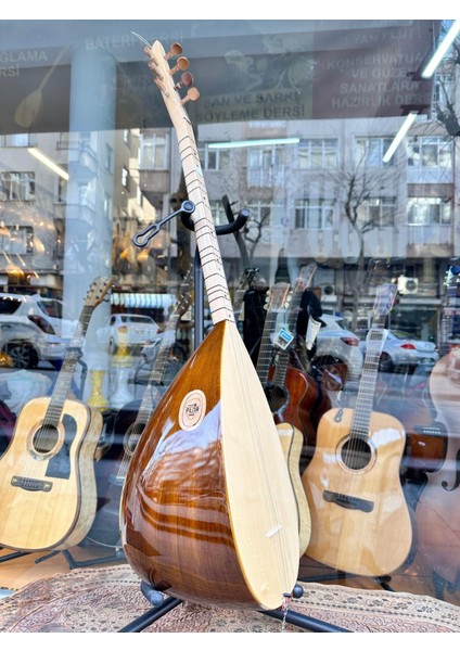 Kısa Sap Yarı Profesyonel Ceviz Bağlama 39,5 Tekne Jak Girişli fiyatları