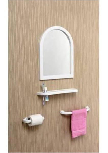 Plastik Banyo Ayna Takımı -MRD951