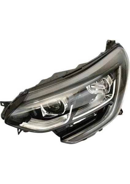 202337 - Far Sol Megane Iv 16 20 Touch Model Siyah Çerçeveli Motorlu LED Ballast Montajlı