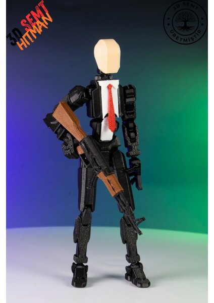 3D Dummy Figür | Hareketli, Pozlanabilir Koleksiyon Modeli | Hitman Versiyon fiyatları