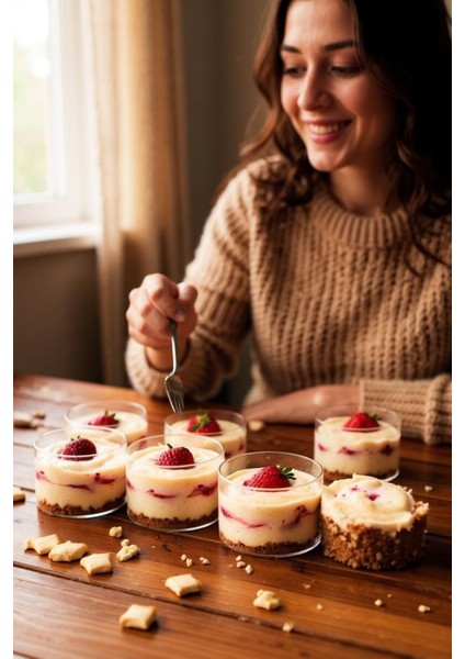 6'lı Yuvarlak Cam Kase Seti, Tatlı, Çerez, Kahvaltılık, Sunum ve Şekerlik Için Ideal modelleri