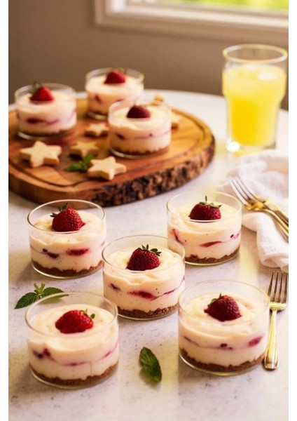 6'lı Yuvarlak Cam Kase Seti, Tatlı, Çerez, Kahvaltılık, Sunum ve Şekerlik Için Ideal indirimleri