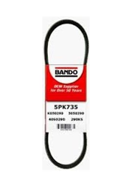 5PK0735 - Kanallı Kayış Peug Cıtrn Rover G5PK0737 58344