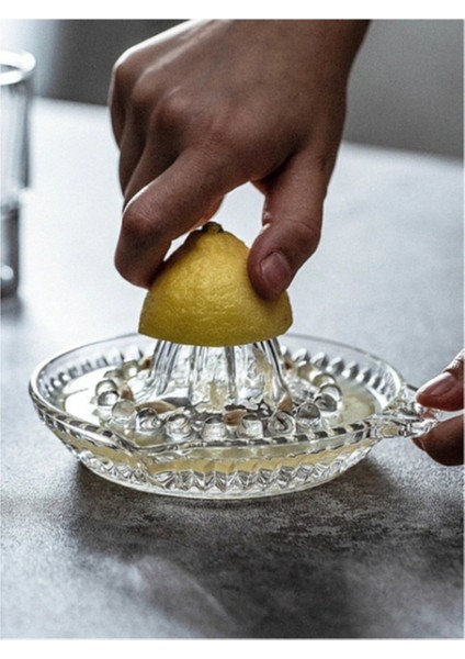 Renkli Cam Limon Sıkacağı, Sağlıklı ve Pratik Kullanım Için Tasarlandı