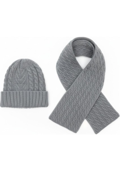 Erkek Yün Kışlık Örme Bere Atkı Ikili Set Takım modelleri