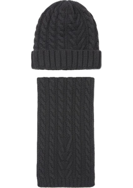 Erkek Yün Kışlık Örme Bere Atkı Ikili Set Takım fiyatları