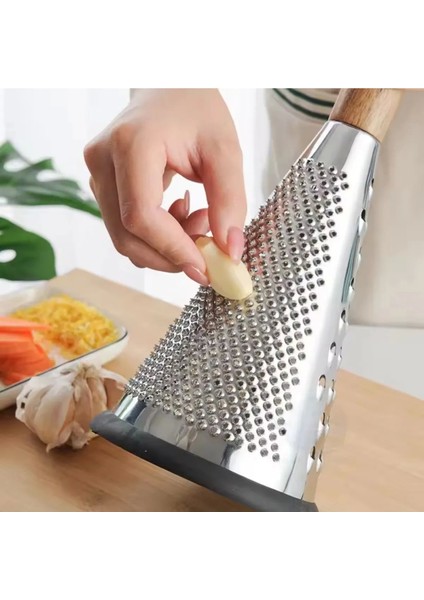 Uzun Bambu Saplı Çelik Rende -RND01