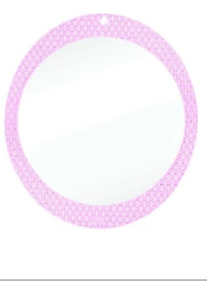 Hasır Oval Ayna 31X28 -1293