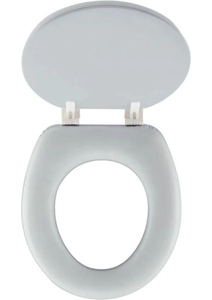 Lüks Klozet Kapağı Desenli Düz Kalın Süngerli -14054