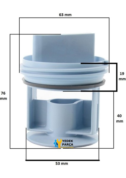 Siemens Uyumlu Çamaşır Makinesi Pompa Filtre Kapağı fırsatları