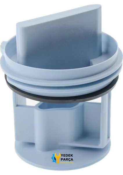 Siemens WM12T480TR Çamaşır Makinesi Pompa Filtre Kapağı