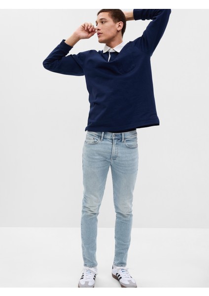 Erkek Mavi Gapflex Skinny Jean Pantolon indirimleri