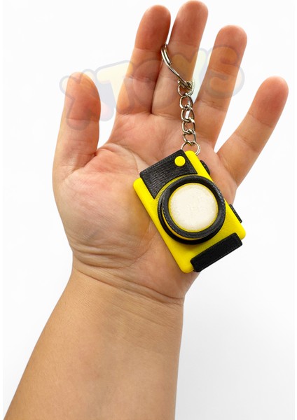 Piclick Tıklanabilir Stres Giderici Fotoğraf Makinesi Anahtarlık, Çanta Charmı ve Aksesuarı, Sevgiliye Hediye Konsept Oyuncak modelleri