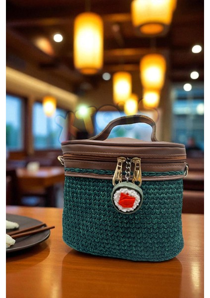 Sushibo Tıklanabilir Stres Giderici Suşi Anahtarlık, Çanta Charmı ve Aksesuarı, Sevgiliye Hediye Konsept Oyuncak modelleri