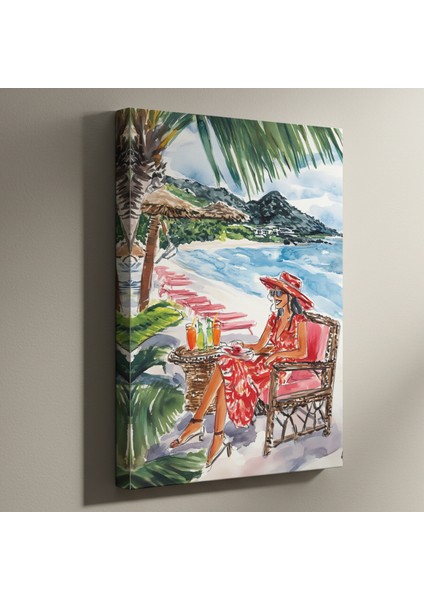 Akdeniz Yazı Illüstrasyon Tablosu