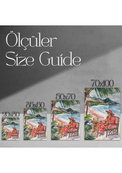 Akdeniz Yazı Illüstrasyon Tablosu modelleri