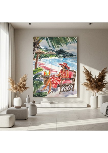 Akdeniz Yazı Illüstrasyon Tablosu fırsatları