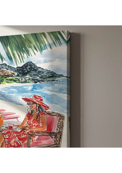 Akdeniz Yazı Illüstrasyon Tablosu indirimleri