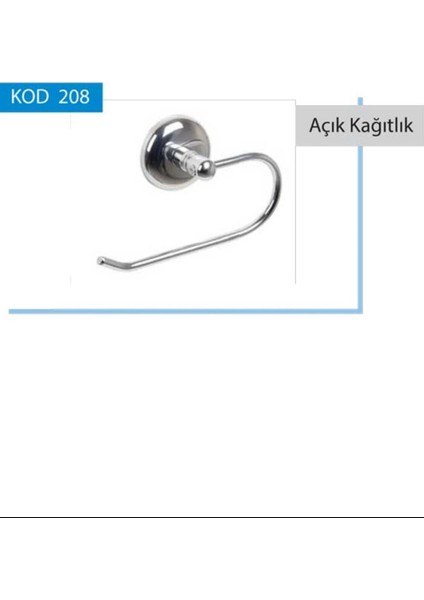 Açık Tuvalet Kağıtlığı -TAÇ208-SM