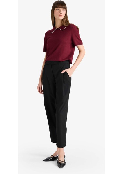 Barrel Fit Kısa Paça Bilek Boy Pantolon G0242AX25AU fırsatları