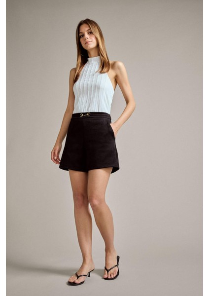 Aksesuar Detaylı Süet Şort G2743AX25AU fiyatları