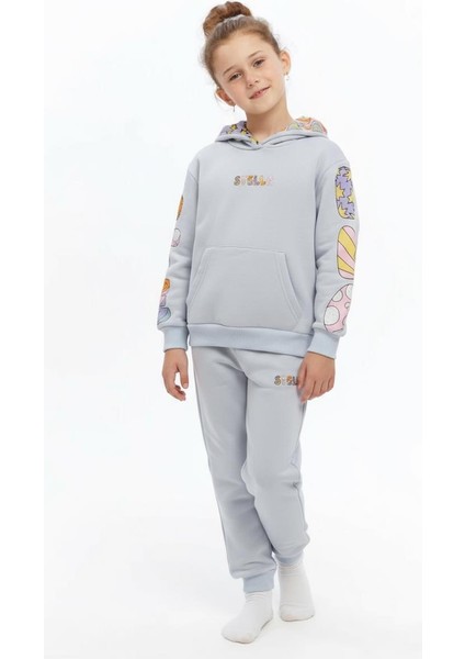 Kız Çocuk Eşofman Takım 4-8 Yaş 7222