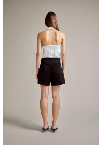 Aksesuar Detaylı Süet Şort G2743AX25AU