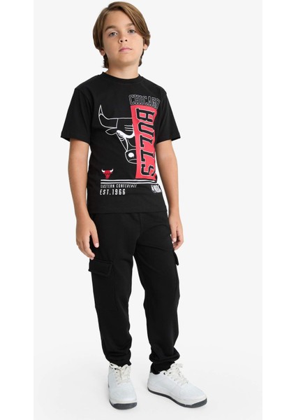 Erkek Çocuk Beli Lastikli Kargo Eşofman Altı F4171A825WN