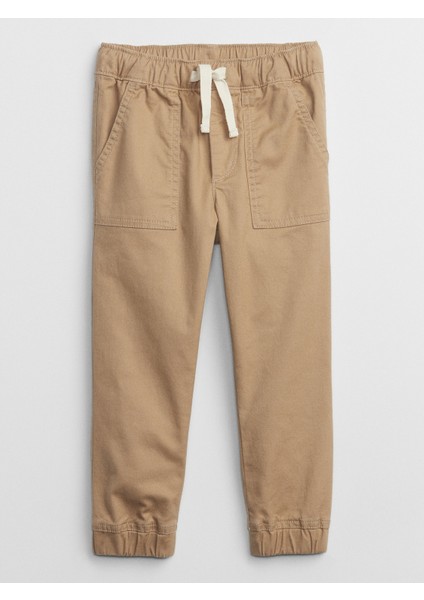 Erkek Bebek Kahverengi Utility Pull-On Jogger Pantolon modelleri