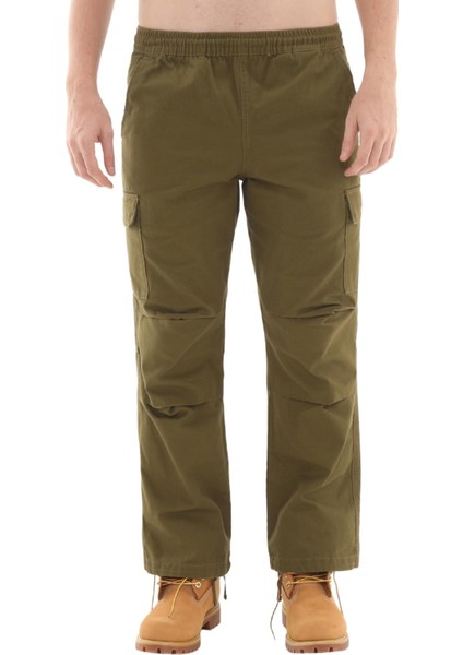 TB0A6HPK3021 Timberland Washed Duck Canvas Cargo Pant Erkek Pantolon Yeşil