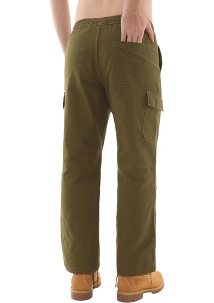 TB0A6HPK3021 Timberland Washed Duck Canvas Cargo Pant Erkek Pantolon Yeşil fırsatları