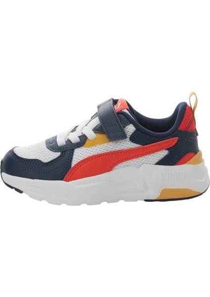 P391480 Puma Trinity Lite Ac+ Ps Pristine- White- &amp;ccedil;ocuk Spor Ayakkabı Lacivert