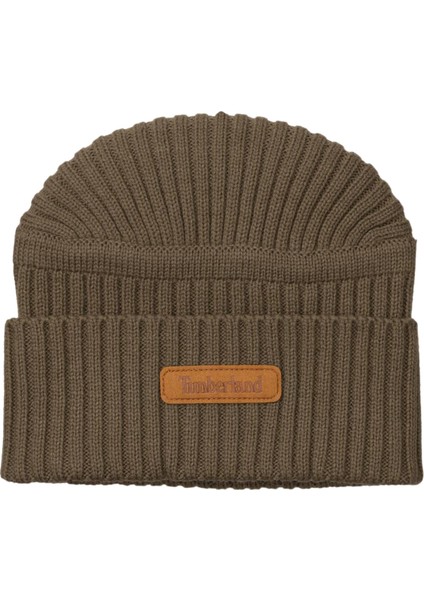 TB0A665PA581 Timberland Gulf Beach Gulf Beach Beanie Erkek Kahve