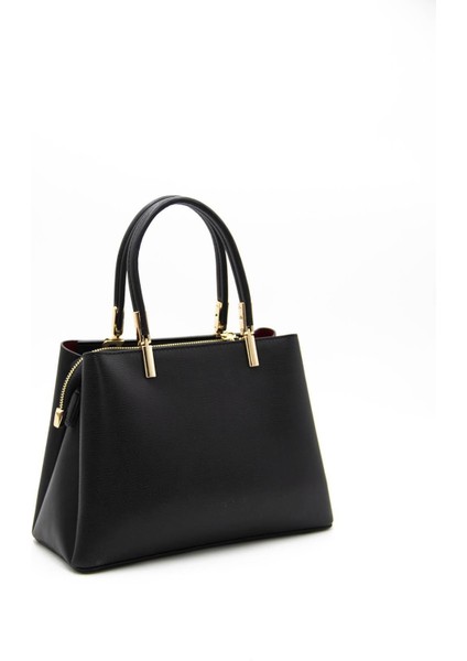 Kadın El Çantası Koyu Siyah - Mat Siyah NV1098 fırsatları