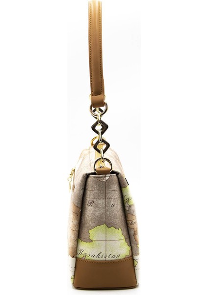 Silver & Polo Bej - A.Taba SP910 Kadın Çapraz Çanta fırsatları