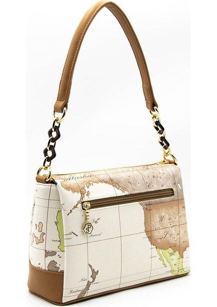 Silver & Polo Bej - A.Taba SP910 Kadın Çapraz Çanta indirimleri