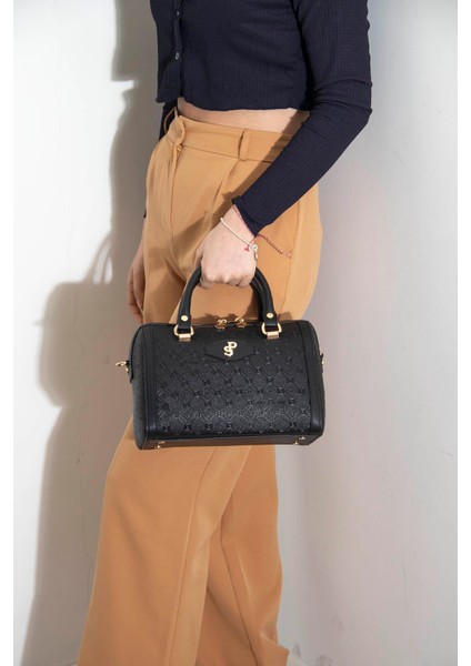 Silver & Polo Siyah - Siyah SP1091 Kadın El Çantası