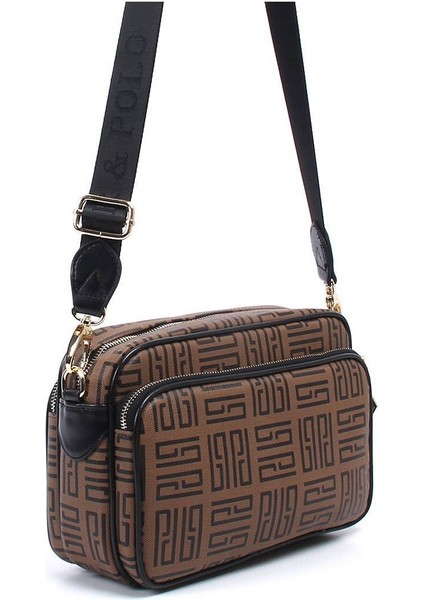 Taba - Siyah SP948 Kadın Çapraz Çanta modelleri