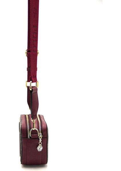 Kadın Çapraz Çanta Kahve Sarı - Bordo NV1078 modelleri