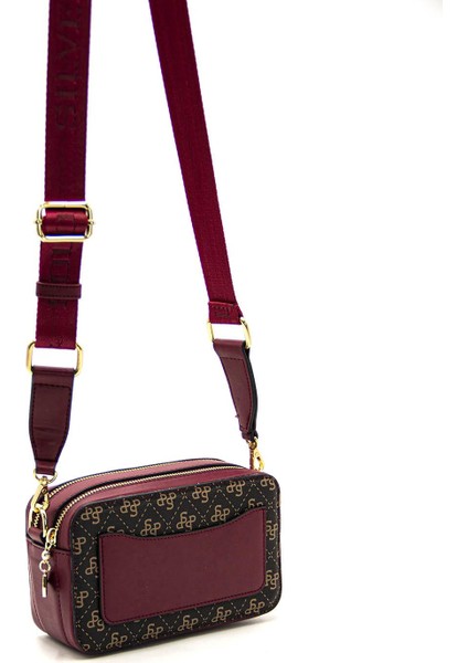 Kadın Çapraz Çanta Kahve Sarı - Bordo NV1078 fırsatları