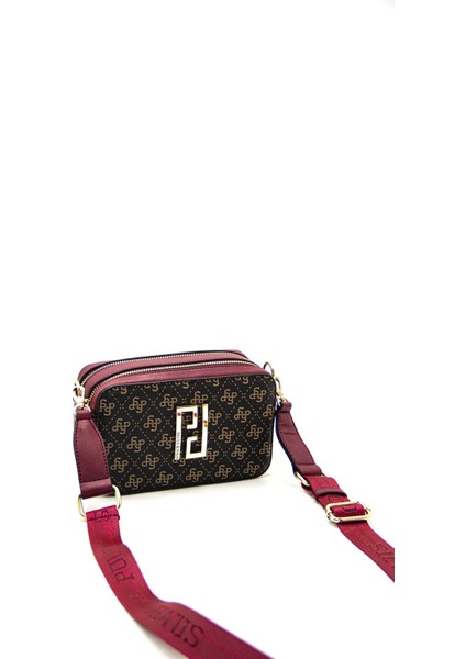 Kadın Çapraz Çanta Kahve Sarı - Bordo NV1078 indirimleri