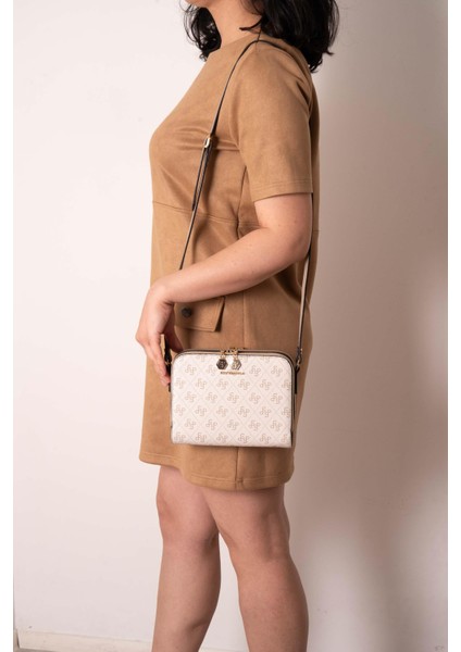 Kadın Çapraz Çanta Bej - Kum NV888