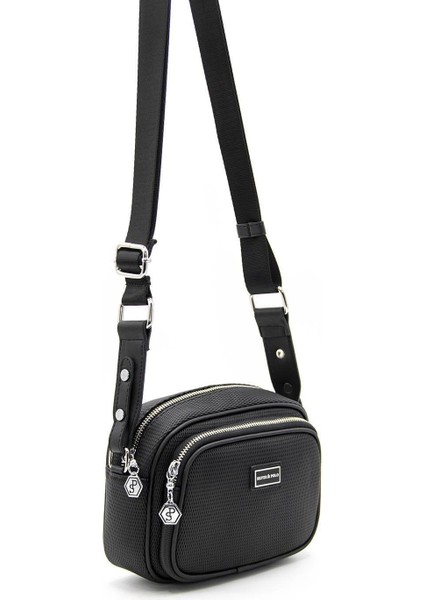 Silver & Polo Siyah - Siyah SP1111 Kadın Çapraz Çanta modelleri