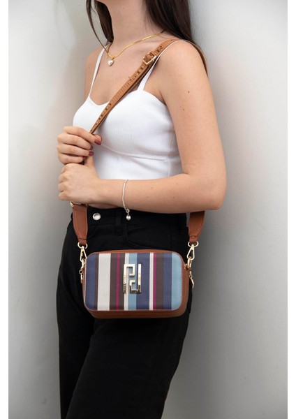 Kadın Çapraz Çanta Mix - Taba NV1078